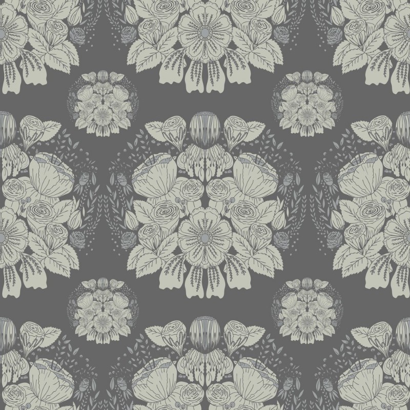 Bild på Damask in Green - 1032301-03